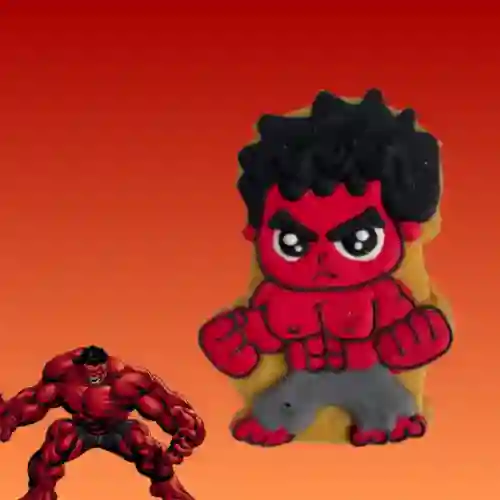 Galleta Hulk Rojo