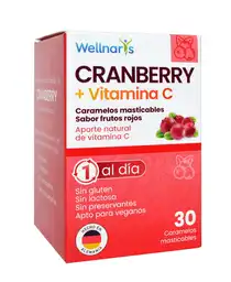 Wellnaris Caramelo Vitamina C Frutos Rojos