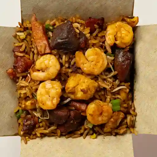 Arroz frito especial con camarón(1000gr)