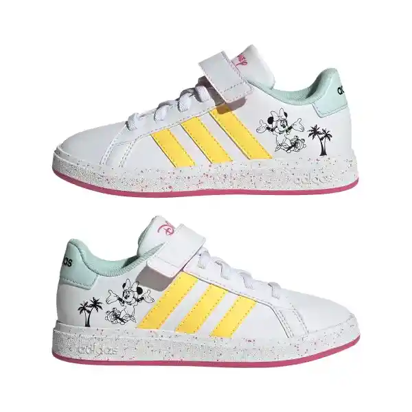 Adidas Zapatos Grand Court Minnie El K Niño Blanco 13K IF0926