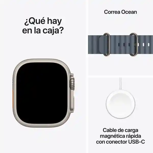 Apple Watch Ultra 3 GPS + Cellular Natural Titanium Ocean 49 mm