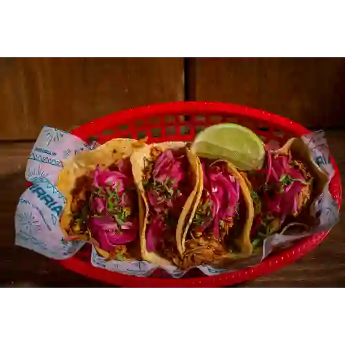 Taco de Cochinita Pibil X 4