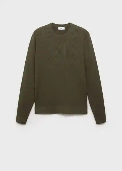 Jersey Antigua Oliva Talla L Hombre Mango