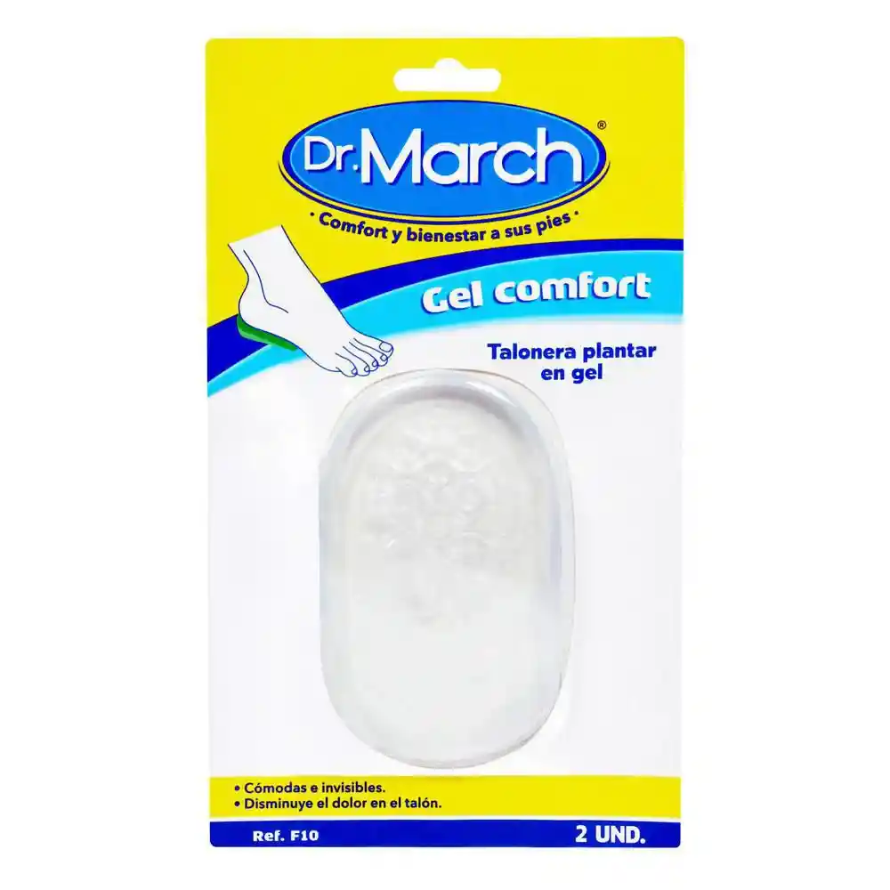 Dr March Talonera Plantar En Gel x 2 Unidades