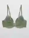 Brasier Verde Talla 32 B American Eagle