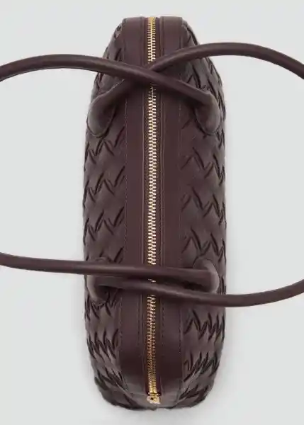 Bolso G Clavel Chocolate Talla 99 Mujer Mango