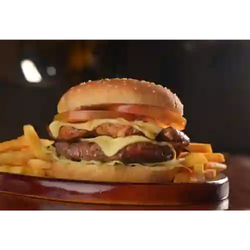 Pechuga y Carne Rock Burger