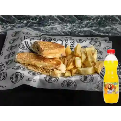 Combo Aplastado Especial + Hit Naranja Pi��a 500 ml