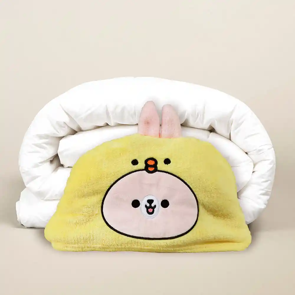 Cobija Con Gorro Mini Family Bunbun Miniso