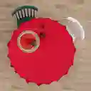   Casa Ideas  Mantel Estrella Navidad Rojo Diseno 0004 