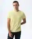 Camiseta Hombre Amarillo Talla XL 841G000_AMA120626 Americanino
