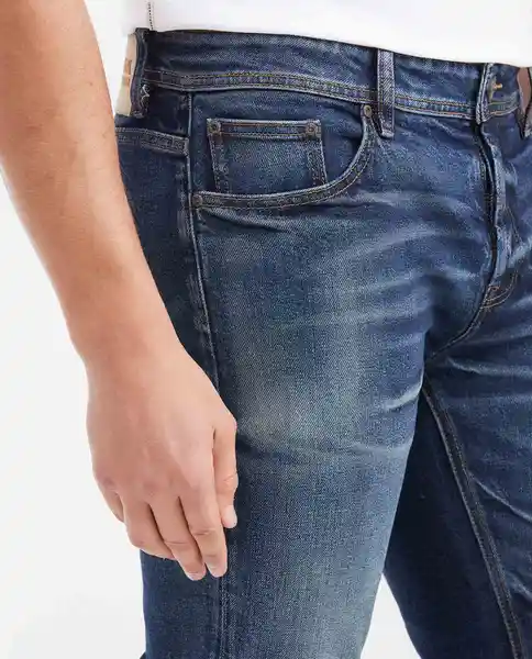 Jean Súper Slim- Rider Azul Francés Medio Talla 32/32 Chevignon