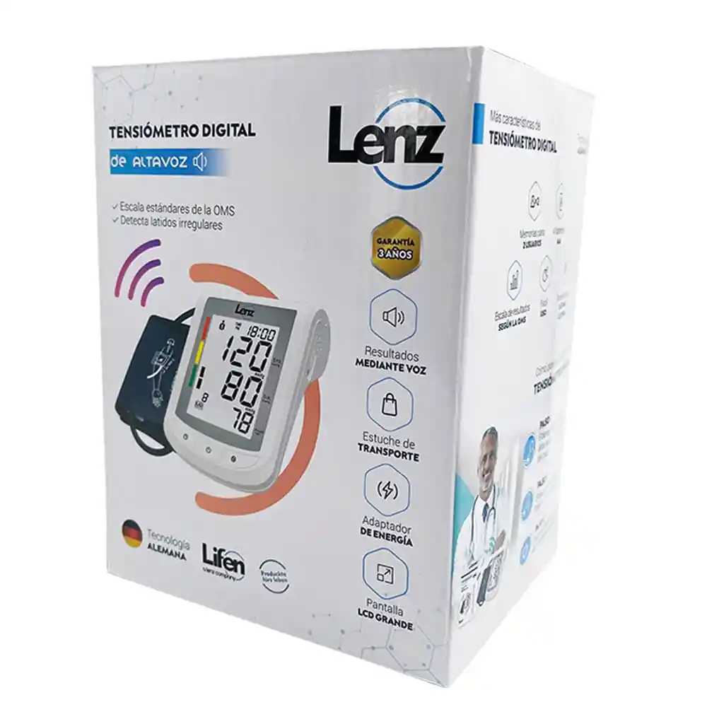 Tensiometro Digital Lenz Con Altavoz