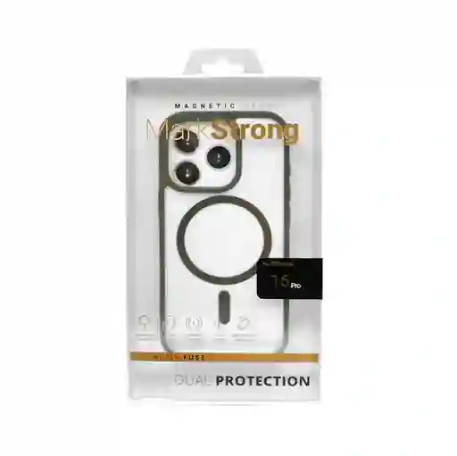 Markstrong Case iPhone 16 Pro Clear/Snd