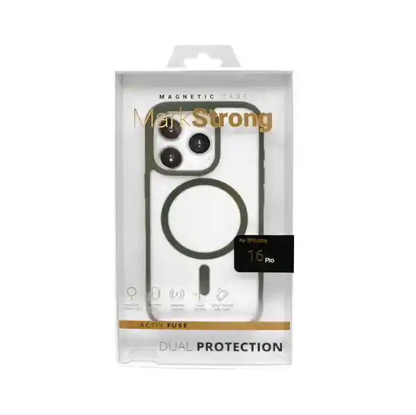 Markstrong Case iPhone 16 Pro Clear/Snd