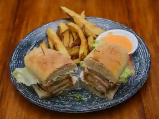 Sándwich Cordón Blue de Pollo