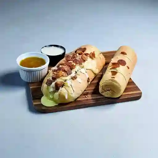 2 Perro Pollo + Francesa + Gaseosa