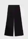 Pantalón Catleen Negro Talla XS  Mujer Mango