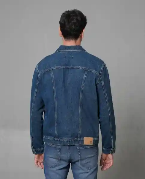Chaqueta Hombre Azul Talla M 123G003_AZU194024 Rifle