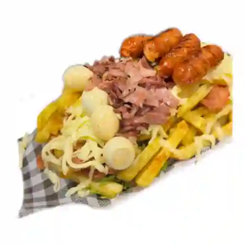 Salchipapa Super