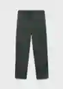 Pantalón Mix Khaki Talla 07 Niños Mango