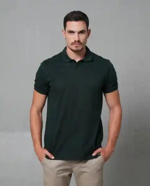 Camiseta Polo Hombre Verde Talla XXL 199G101_VER196050 Rifle