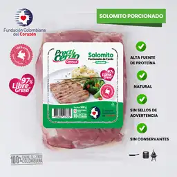 PractiCerdo Solomito de Cerdo Porcionado