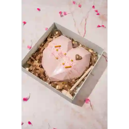 Corazón de Chocolate Blanco para Partir