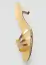 Sandalias Dora Oro Talla 36 Mujer Mango