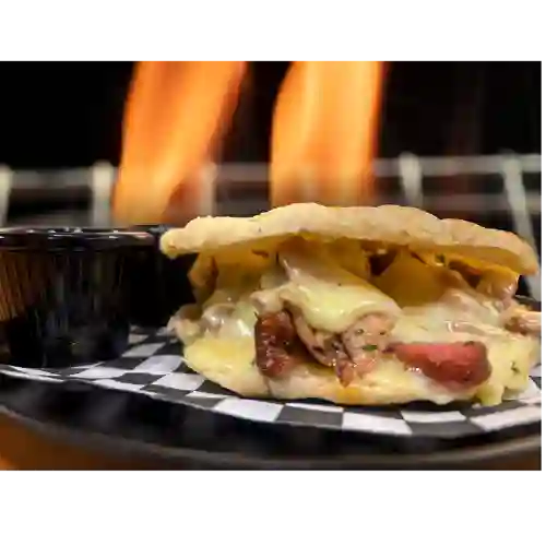 Arepa Barrilera Mixta
