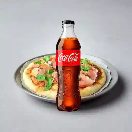 Combo Pizza Pequeña Jamón&Queso +Cocacola ZERO 400ml