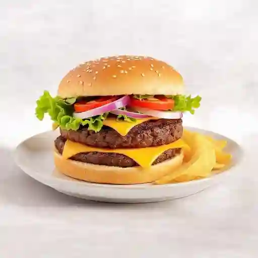 Hamburguesa tradicional