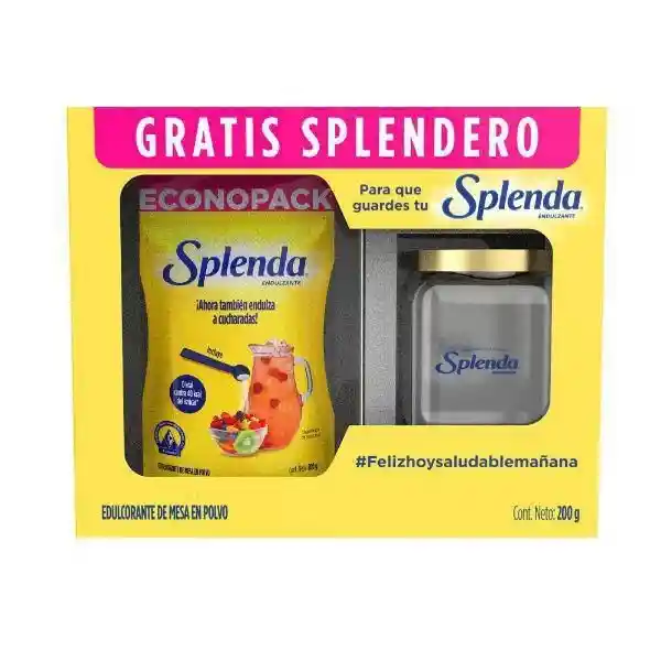 Splenda Edulcorante Mesa Polvo + Splendero Grátis