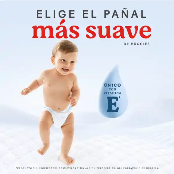 Pañales Huggies Dermacare Etapa 2/M Cuidado Mas Avanzado 58 Und