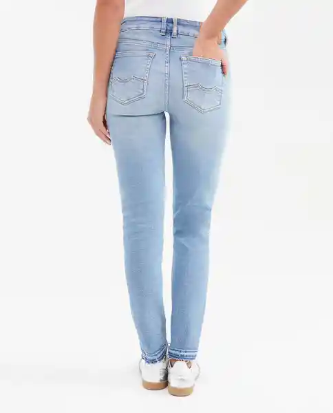 Jean Cosmo Femenino Azul Cristalino Talla 6 Chevignon