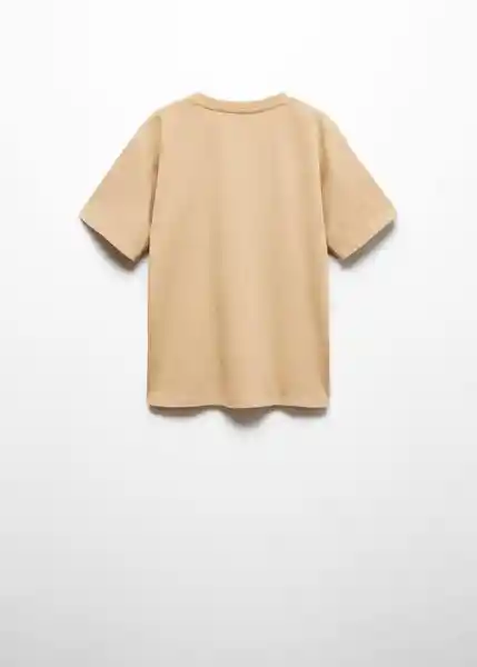 Camiseta Cord Beige Talla 14 Niños Mango