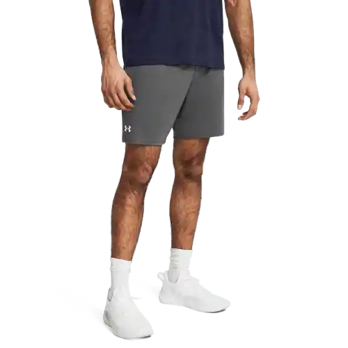 Under Armour Pantaloneta Tech 7In de Hombre Gris Talla LG