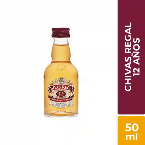Chivas Regal  12 años Whisky  50 ml