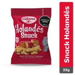 Alpina Queso Snack Holandés Deshidratado 23 g