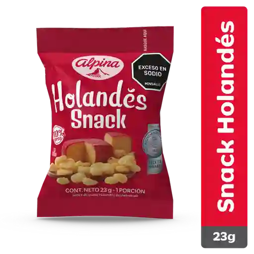 Alpina Queso Snack Holandés Deshidratado 23 g