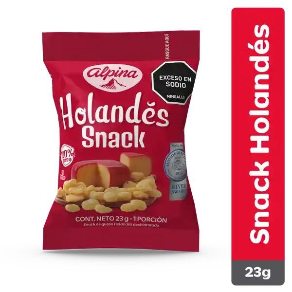 Alpina Queso Snack Holandés Deshidratado 23 g