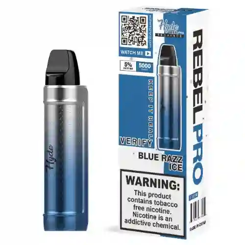 Hyde Rebel 5k Puffs (blue Razz Ice)