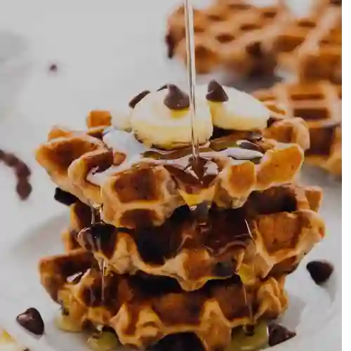 Waffles Chocolatosos