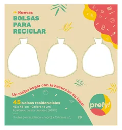 Bolsas Residenciales 43 Prefy! Sin Ref