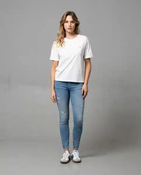 Camiseta Mujer Crudo Talla L 200G000 Rifle