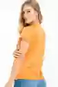 Camiseta Tornasol Color Naranja Masmelo Talla L Ragged