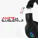 Audífonos de Diadema Rgb Casque Jeux Negro Modelo H05 Miniso