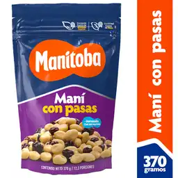 Manitoba Maní Horneado con Pasas