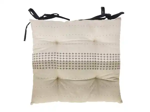 Cojín Silla Tejeduría Beige Casaideas