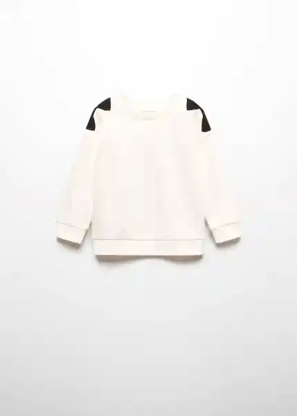 Sudadera Lazob Off White Talla 66 Niña Mango